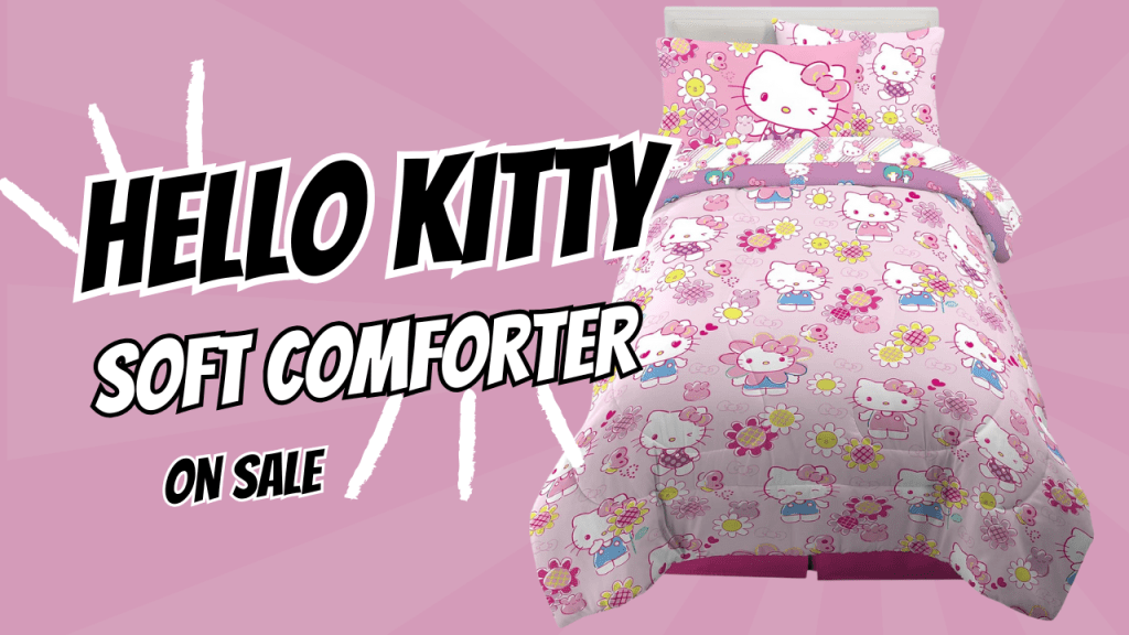 hello kitty bed cover