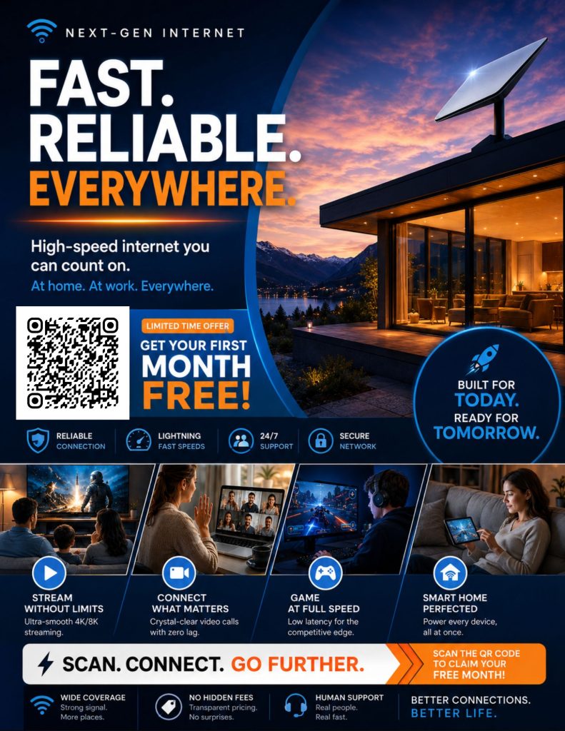 Mobile Starlink Internet Service on the go in Reading, PA and Berks County